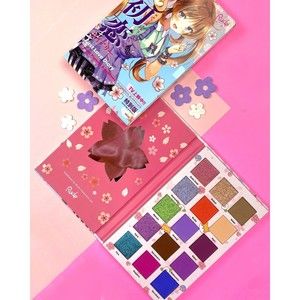 RUDE COSMETICS "FIRST LOVE DIARY" MANGA 3 EYESHADOW PALETTE